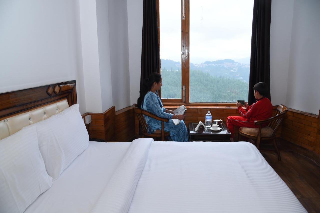 Hotel Taj View Theog Kültér fotó
